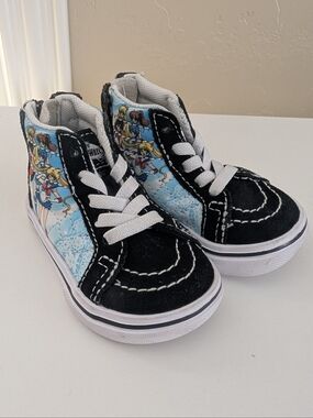 Vans x Sailor Moon Comfycush Sk8 Hi Pretty Guardians Toddlers Shoes ⭐️RARE⭐️